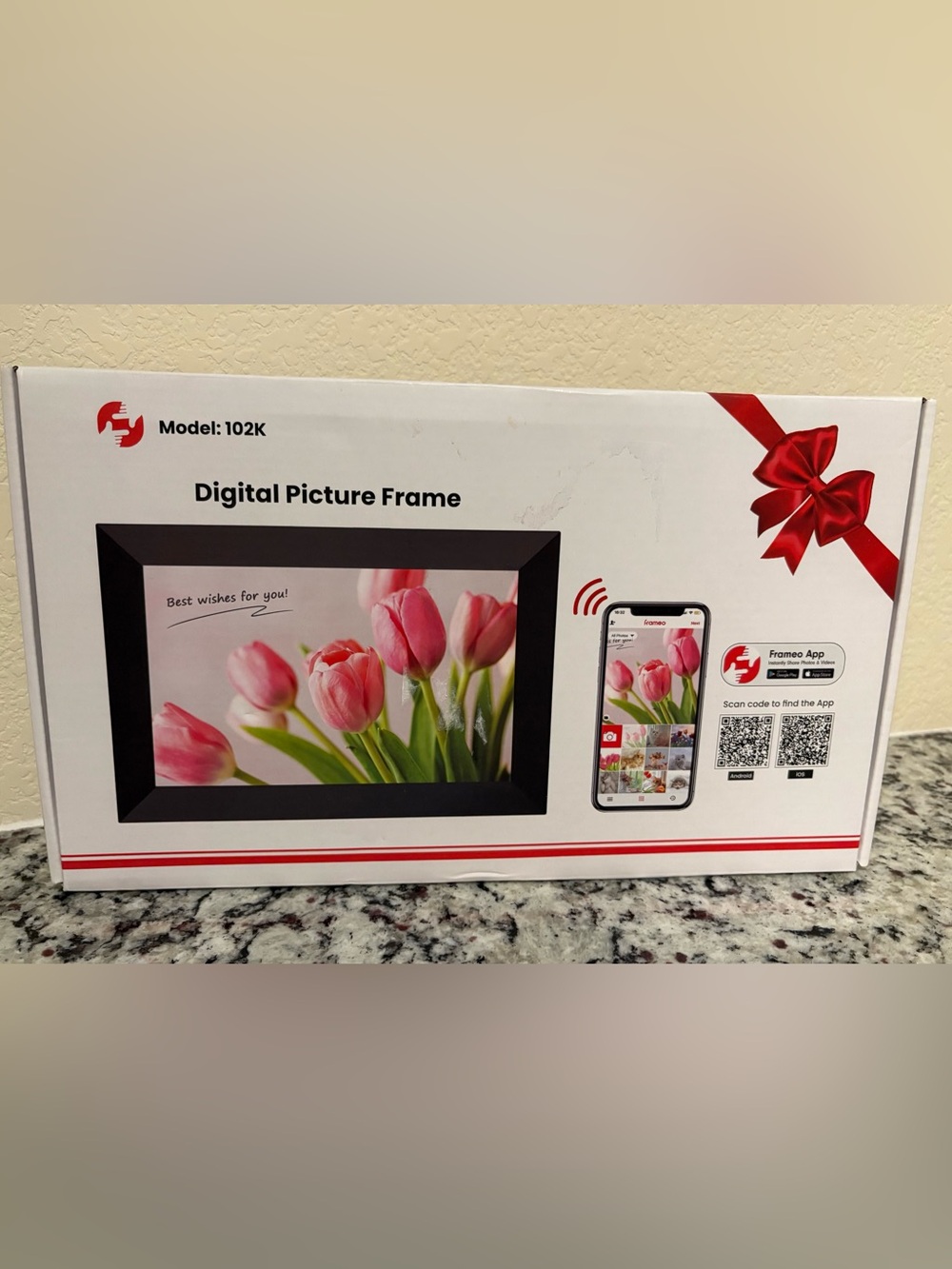 New Frameo 102k Digital Picture Frame Never Opened In Original Packaging